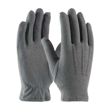 Pip 100% Cotton Dress Glove with Raised Stitching on Back - Open Cuff, 12PK 130-100GM